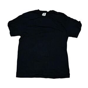 Comfort Colors Plain Black Men’s T-Shirt Size X-Large